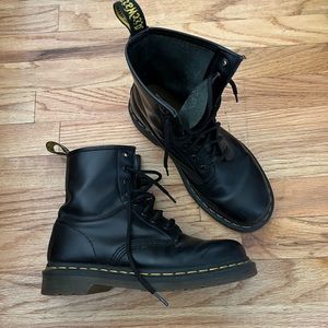 Dr. Martens 1460 Women’s Smooth Leather Lace Up Boots